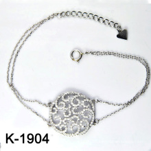 Micro Pave CZ 925 Sterling Silver Jewellery Bangles (K-1904. JPG)